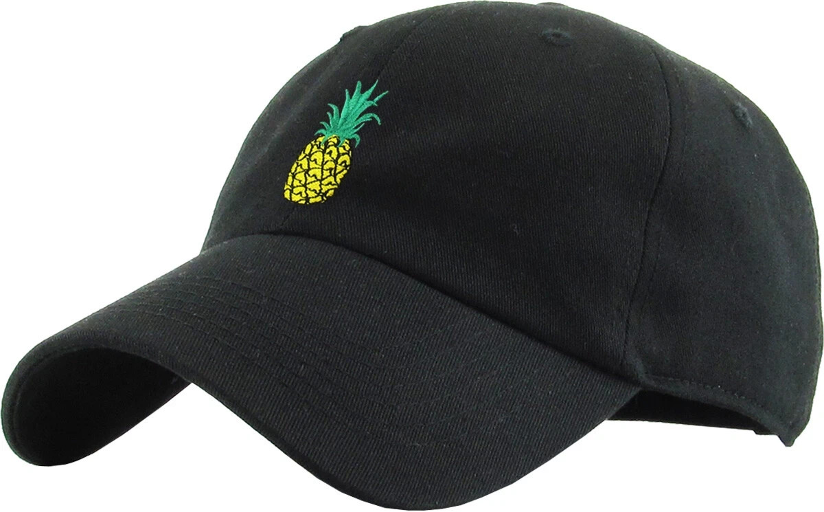 New KBETHOS Pineapple Embroidery Dad Hat Baseball Cap Adjust