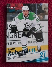 Jason Robertson 2025-2026 Fleer Ultra Hockey Ice Blue Foil /100 #97