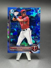 2022 Bowman Draft Sapphire #BDC-11 Yasser Mercedes Minnesota Twins