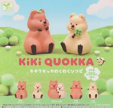 Kiki Quokka Sofubi Full Set of 5 Gashapon Capsule Toys