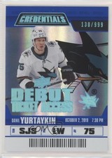 2019 Credentials Debut Ticket Access /999 Danil Yurtaikin Tier 1 Yurtaykin z6b