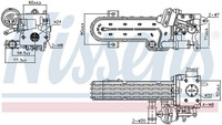 KüHler AbgasrüCkfüHrung Nissens 989413 Stahl FüR Vw Passat B6 Variant 3C5 3C2 5