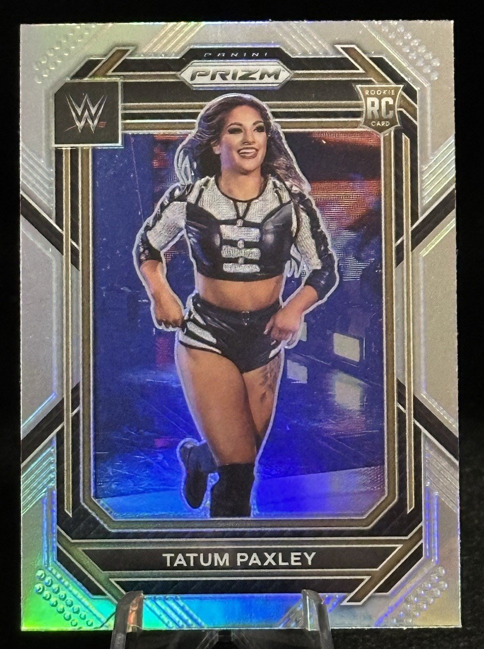 2023 Panini Prizm WWE Prizm Silver #102 Tatum Paxley NXT NORTH AMERICAN CHAMP!