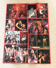 Ozzy Osbourne Michael Schenker Scorpions BURRN Magazine Poster 33.86x24.41in