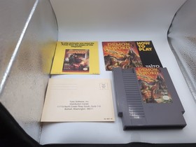 Demon Sword Nintendo Entertainment System NES Complete in Box