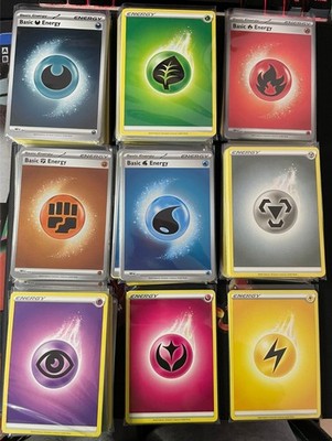 Pokemon Energy Card Bundles x10