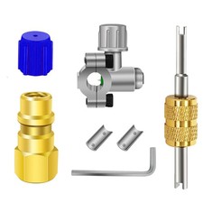 A/C Retrofit Valve Kit, BPV31 Bullet Piercing Tap Line Yellow 