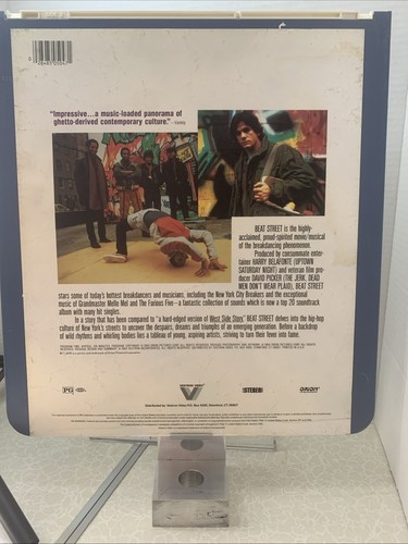 RARE Vintage Beat Street Movie CED Video Disc AMAZING! 80’s RAP/DANCE/HIP HOP - Bild 5 von 8