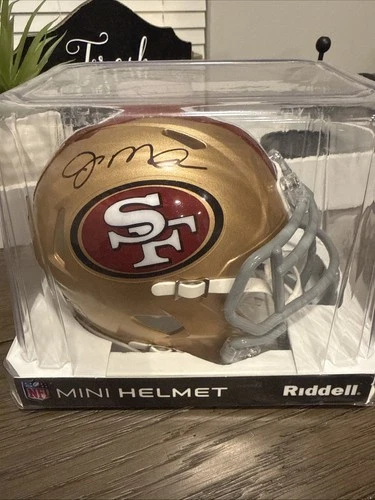 Joe Montana Autographed/Signed San Francisco 49ers Mini Helmet Steiner COA
