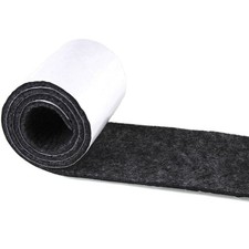 1/5" Thick Self Adhesive Felt Tape Roll - 3.94x39.4 Inch Heavy Duty Felt Stri...