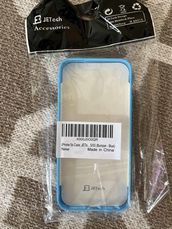 Parachoques JETech Iphone 5/5s azul Foto 2 de 2