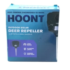 Read! Advanced Motion Activated Solar Powered Ultrasonic Flashing Strobe O Green