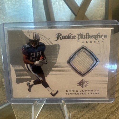 2008 SP Rookie Authentics Jerseys Retail Chris Johnson #RA-13 RC