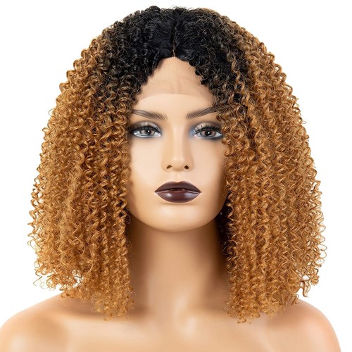 Brown Curly Lace Front Wig 22-24 inches!! | eBay