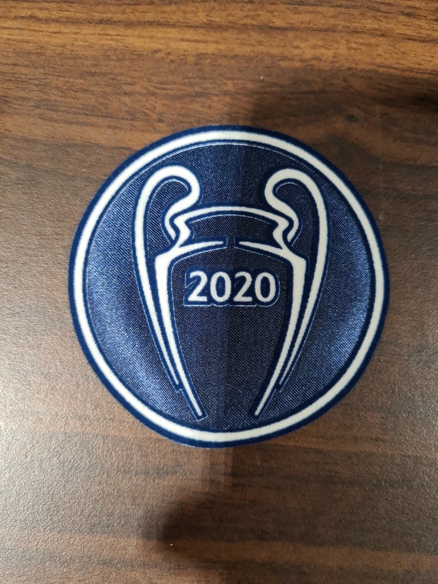 2020 CHAMPIONS LEAGUE BAYERN MUNICH TROPHY WINNER PATCH IRON