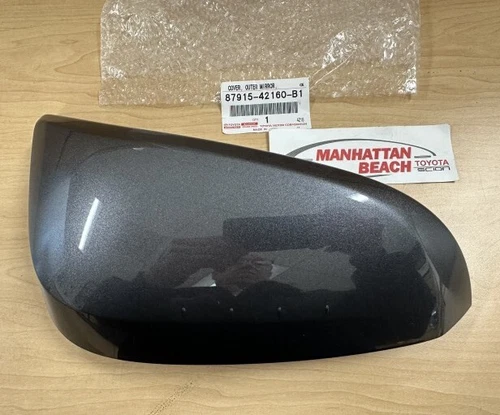 14-23 TOYOTA 4RUNNER RIGHT PASSANGER  SIDE MIRROR COVER GRAY 87915-42160-B1