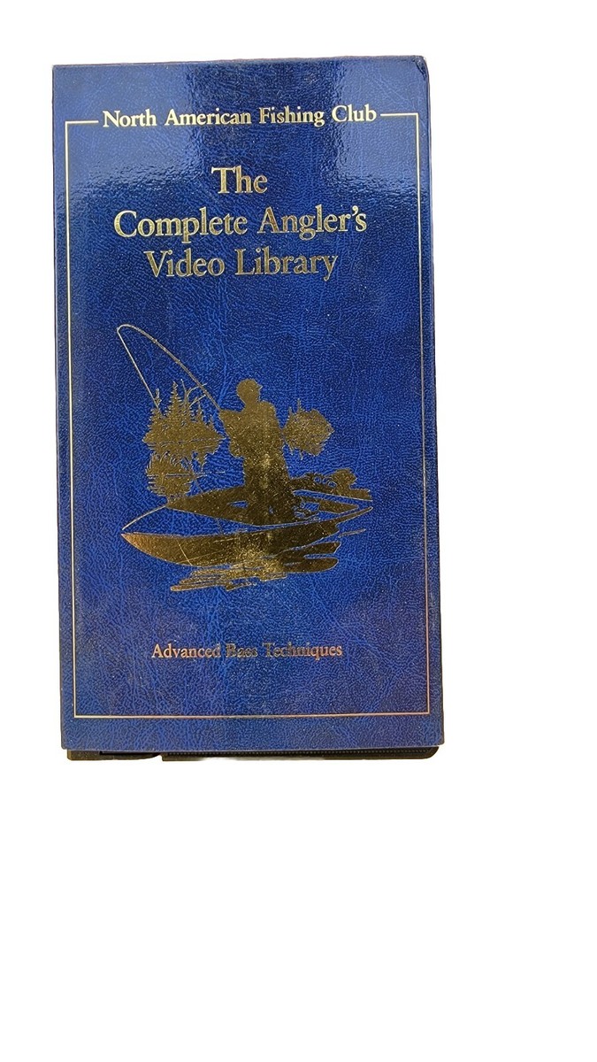 VHS The Complete Angler's Video Library Advance Bass Techniques | eBay
