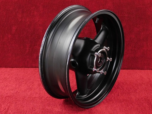 STRAIGHT! Rear Wheel / OEM Back Rim 02-05 ZZR1200 ZX1200C ZZ-R1200 ZZR 1200 - Picture 6 of 11