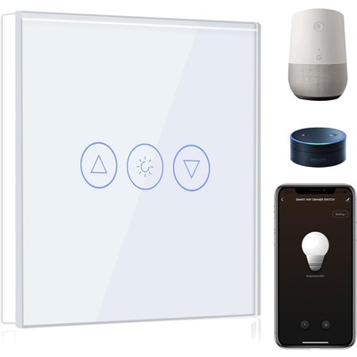 Innovativer 1-Wege WIFI Smart Dimmer Lichtschalter - Bseed 230g,