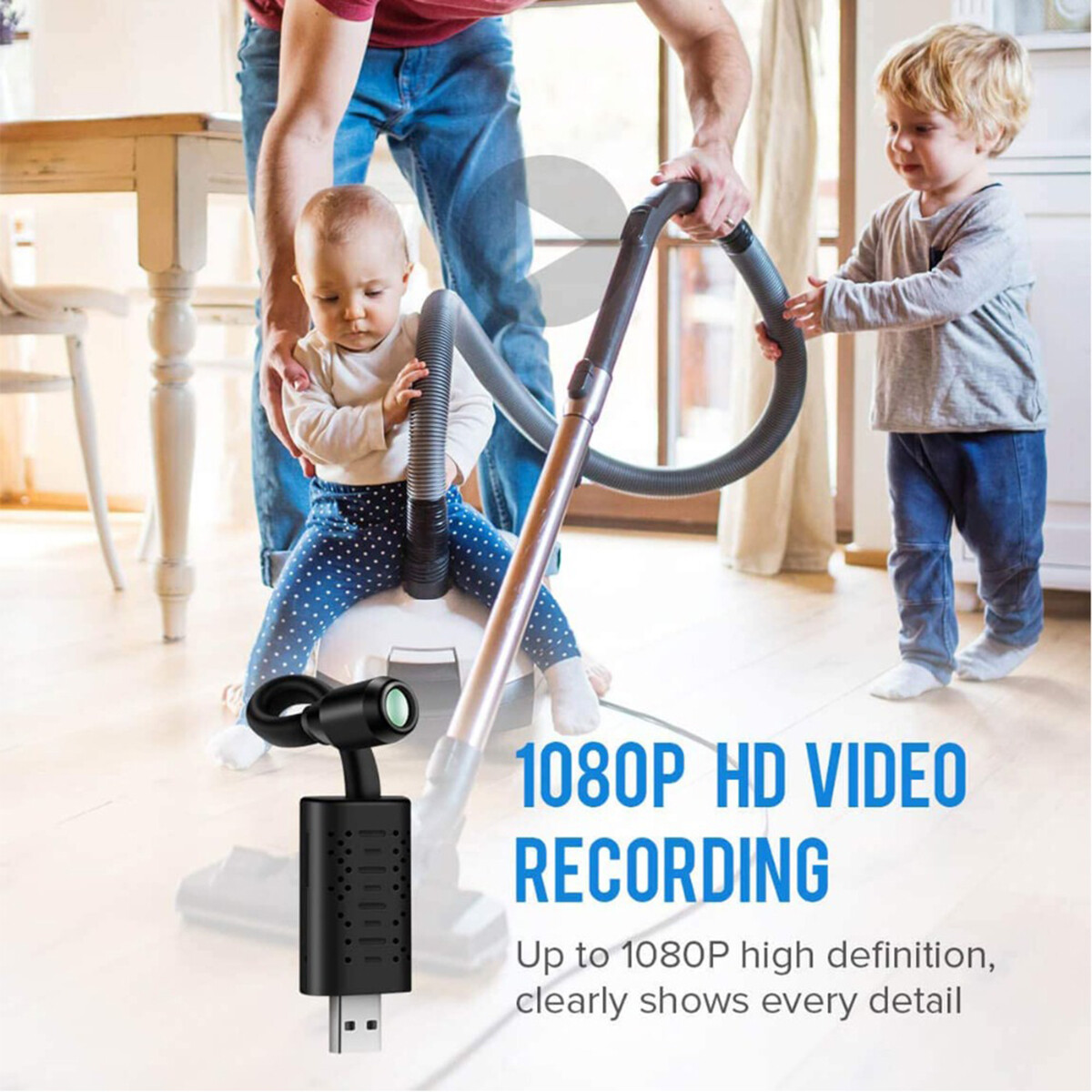 1080P HD Mini Camera Motion Detection Recorder Night Vision Home ...