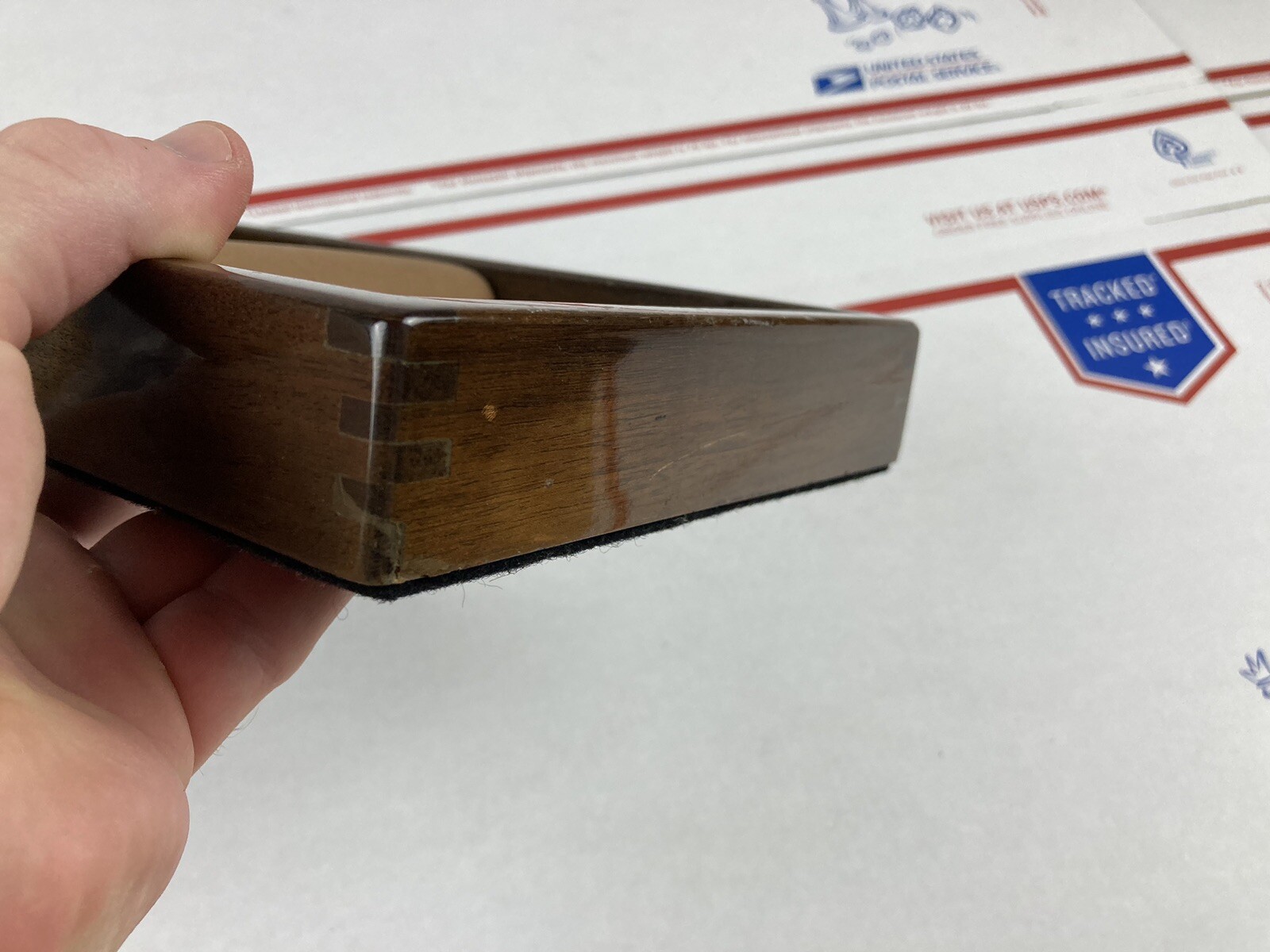 1986 Rolls Royce Silver Spur Front Lower Center Console Tape Tray UW17119 oem