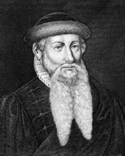 New 8x10 Photo: Johannes Gutenberg, German Inventor, Printer and Publisher