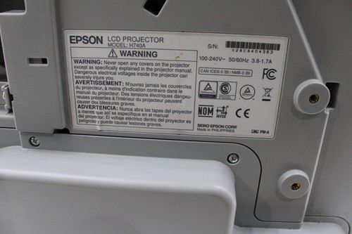 Epson BrightLink 695WI WXGA 3500 Lumens Projector 2000-2999 Lamp Hours TESTED - 第 4/4 張圖片