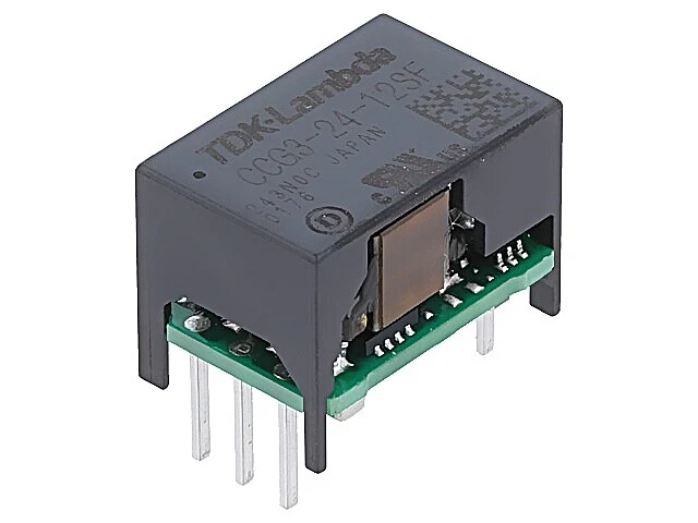 CCG3-24-12SF Wandler: DC/DC 3W UEing: 9-36VDC UAusg: 12VDC IAusg: 250mA THT TDK- - Bild 1 von 1