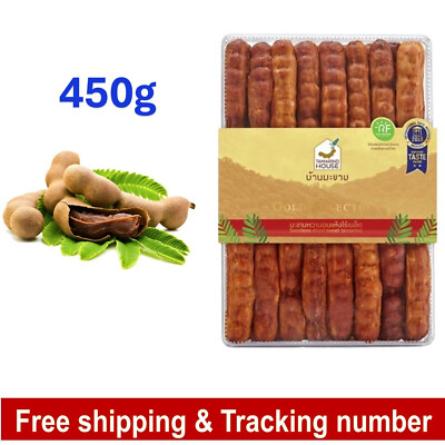 Gold Selection Tamarind Seedless Sweet Dried Fruit Snack Thai Natural 450g