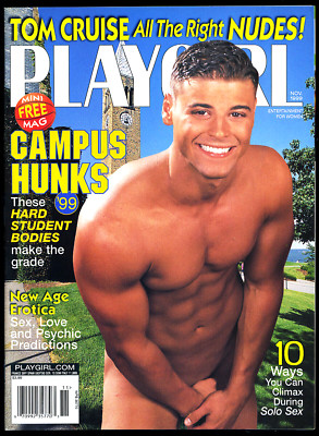 PLAYGIRL MAGAZIN - NOVEMBER 1999, CAMPUS HUNKS, Bill BIXTON, Paul MUSTELIER