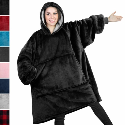 Blanket Sweatshirt Sherpa Lining Plush 