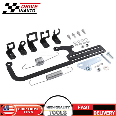 Carburetor Throttle Cable Mount EZ-EFI Cable Mount Kit Compatible with TH350