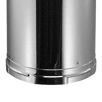 DuraVent DuraPlus 24 x 6 Inch Galvanized Steel Triple Wall Stove Pipe,  Silver 662492007921 | eBay