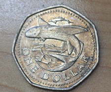 2000 Barbados 1 Dollar Flying Fish