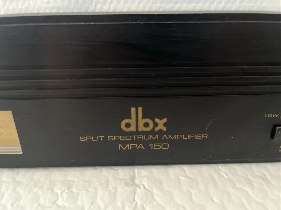 DBX MPA150 分频放大器未经测试,开机无遥控器 — 第 3/4 张图片