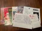Lot of Christmas Needlepoint Embroidery Patterns Books Vintage Dollhouse Doll — photo 1
