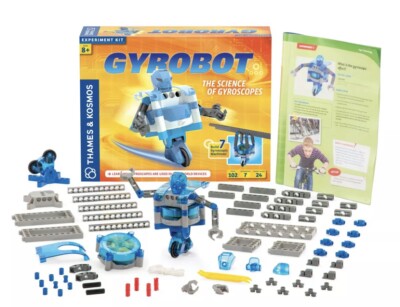 NEW Thames & Kosmos Gyrobot-Build 7 Gyroscopes-Educational