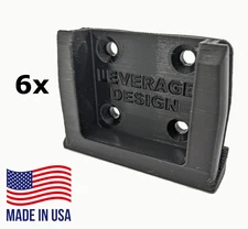 BEST FIT! 6 Pack: RIDGID 18V Tool Mounts / Hangers / Holders - MADE IN USA