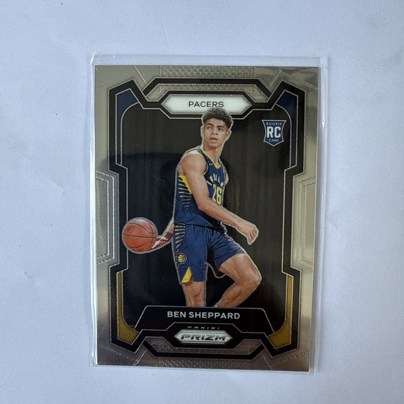2023-24 Panini Prizm #172 Ben Sheppard RC Indiana Pacers Base Rookie Card