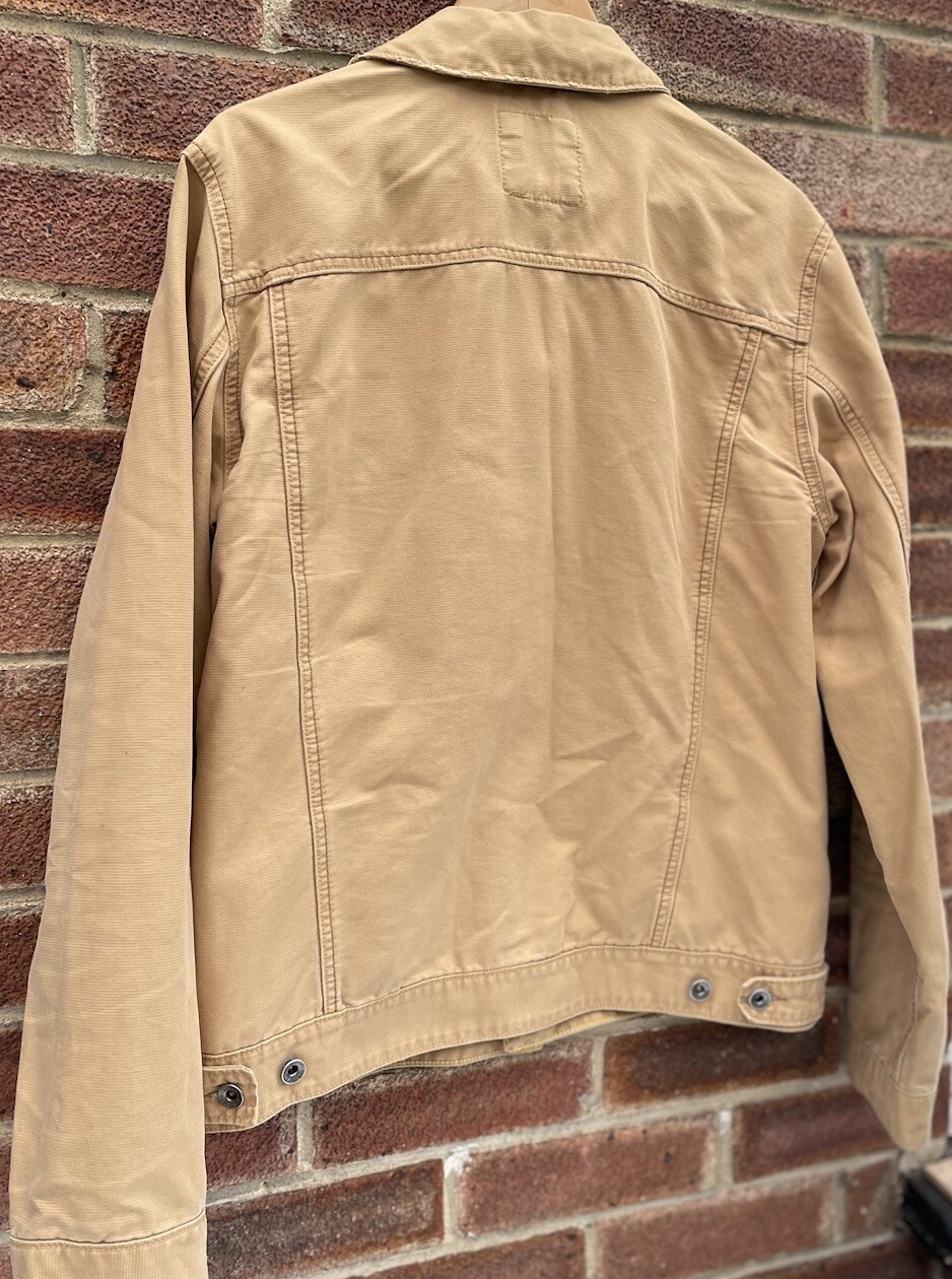 GAP Unisex Mustard Yellow Jean Jacket Size M CA 17897 304027 SP05 eBay