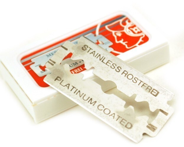 Colonel Conk Merkur Replacement Blades for Safety Razor, #219