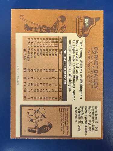 Tarjetas de hockey O-Pee-Chee OPC 1975-76 completan tu conjunto eliges #1 - 396 - Imagen 261 de 317