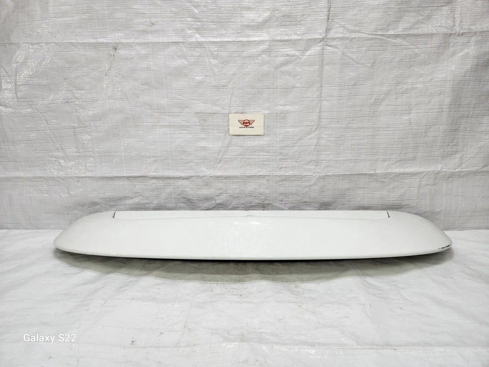 2007 2008 Mini Cooper Wing Spoiler Rear White OEM 840051103 Foto 3 de 4