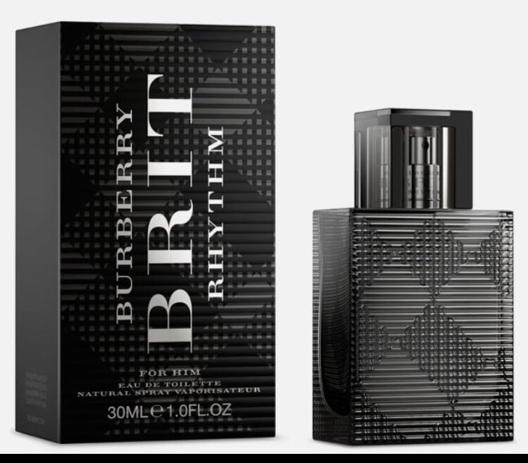 Burberry Brit Rhythm 1 .0oz/30ml EDT Spray For Men DISCONTINUED | eBay