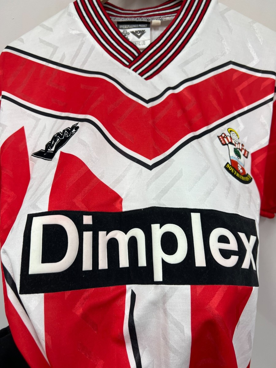 ノーサウプトン　95-96 ユニフォーム Southampton 1993/1995 Home Football Shirt Soccer Jersey Pony