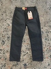 Levis Chino Pants Youth Boys 7 Reg 511 Slim Stretch Straight Black 23X21