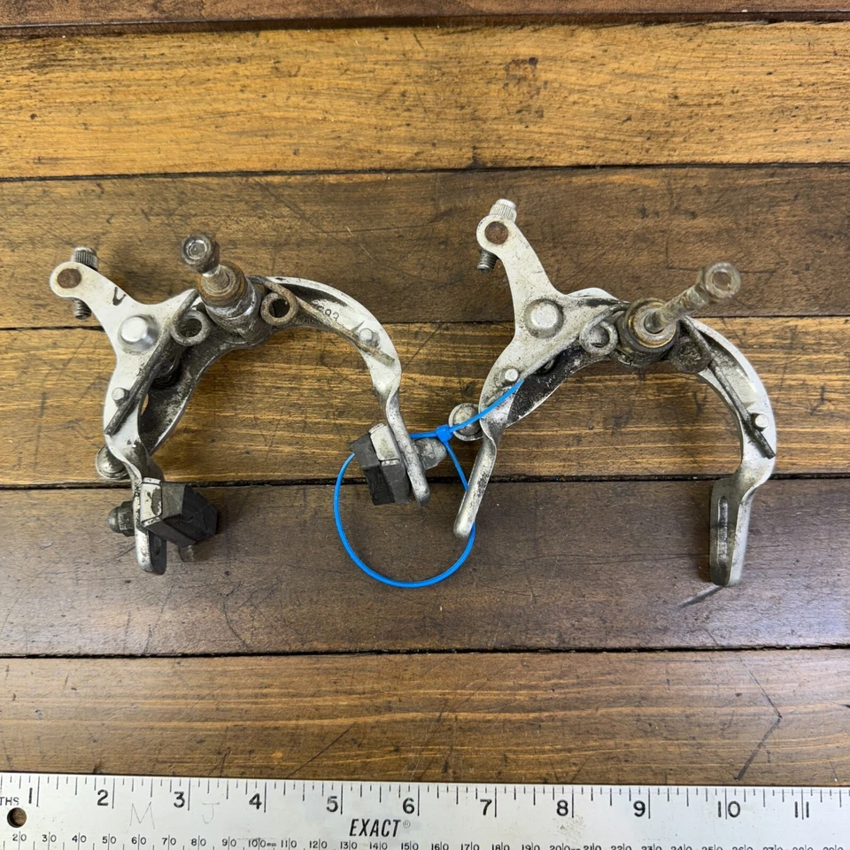 Juego de pinzas de freno vintage Bridgestone SC tracción lateral años 80 Kabuki Submariner Foto 3 de 4
