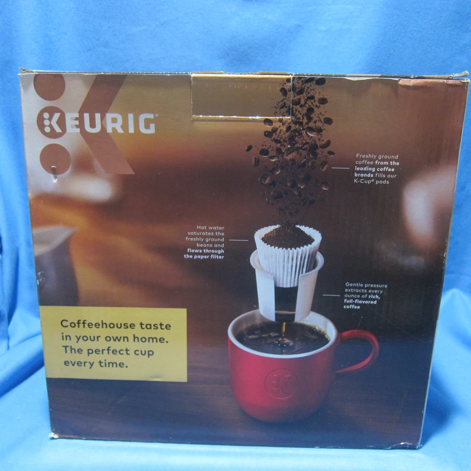 Keurig K-Compact Kaffeemaschine, Single Serve K-Cup Pod Kaffeemaschine, Türkis - Bild 4 von 4