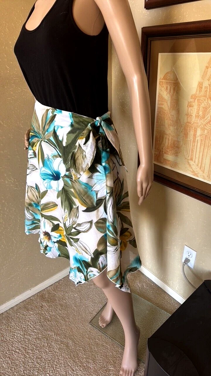 Womens Vintage Hawaiian Skirt sz 14 New
