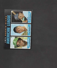 1971 Topps #633 A.L. Rookie Stars (Bobby Brooks, Pete Koegel, Scott Northey)